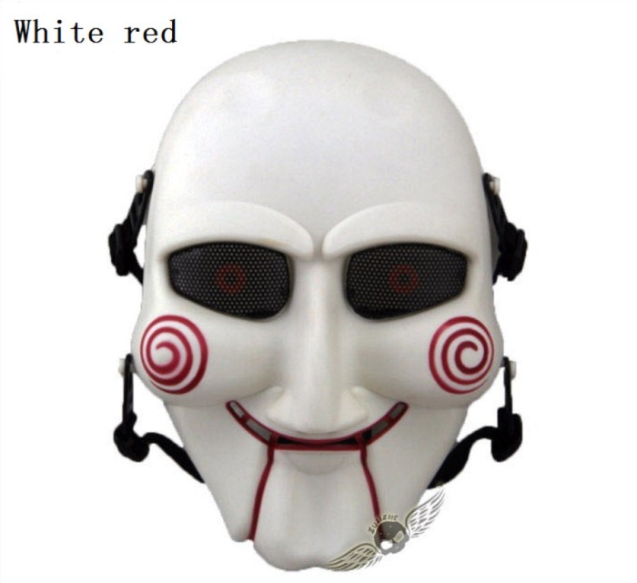 Chainsaw Killer Movie Tactical Paintball Full Face Mask BR - Click Image to Close